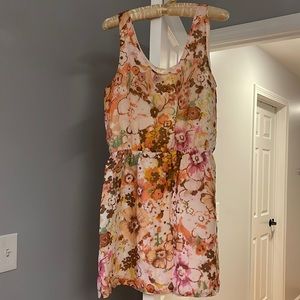 EUC JCREW 💯% silk sleeveless dress size 6